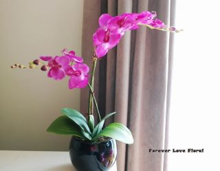 Phalaenopsis orchid artificial SILK flowers arrangement