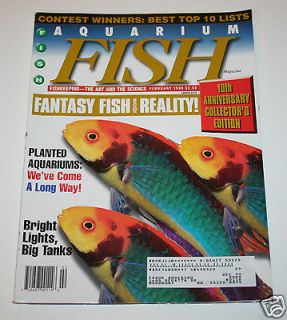 Aquarium Fish Magazine   February 1999   Planted Aquariums   Big Tanks
