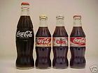 Coca Cola 3 old 200ml glass bottles from UK