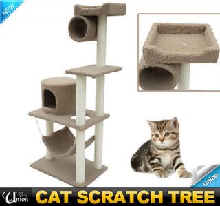 New Pet Supplies Furniture Cat Tree Condo House Scratcher Bed Toy With