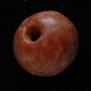 Ancient Drilled Stone Bead, Comanche, Arapaho, Blaine County Oklahoma