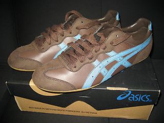 Newly listed Asics Whizzer Lo Mens 9.5 Brown Blue Stripes Onitsuka 66