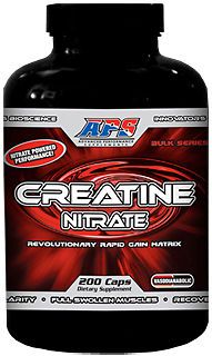 APS Nutrition CREATINE NITRATE Superior Patented Muscle Builder 200