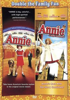 ANNIE 1 & 2 A ROYAL ADVENTURE Double Feature 2 Disc DVD Set