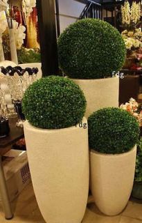 ARTIFICIAL BOXWOOD TOPIARY FAUX BUXUS BALLS 2 X 53 CM