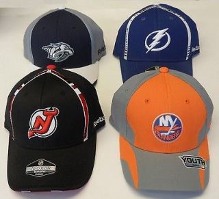 NHL Reebok Official Center Ice Headwear Youth Cap Hat Curve Brim NEW