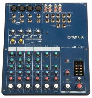 Yamaha MG102C 10Ch Pa Mixer W/ Compression PA Mixer   New