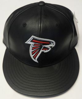NFL Atlanta Falcons Team Apparel Reebok Leather Cap Hat 7 1/4 NEW