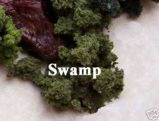 MOREZMORE Faux Fake Artificial Moss SWAMP Burnt Grass Woodland Scenics