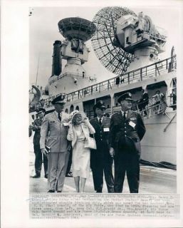 1963 Mrs Arnold & Sons USAFS General H H Arnold Ship Christening Wire