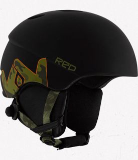 2012 RED HI FI Audio Mens Snowboard Helmet