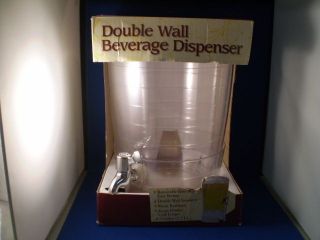 Double Wall 2 Gallon Beverage Dispenser