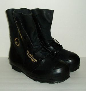 Mickey Mouse MILITARY BOOTS Mens 9R PN US 3 85 Black Insulated Army