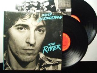 disc set vinyl LPs BRUCE SPRINGSTEEN The River + insert