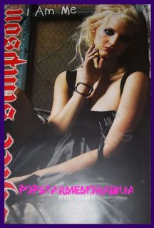 Ashlee Simpson SIGNED Tour Poster I Am Me COA