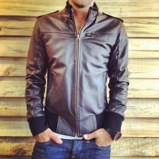 NEW MEN REAL AUTHENTIC JACKET COAT BY AMERICAN LEATHER COLLECTION