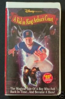 DISNEY A Kid in King Arthurs Court 1996 VHS Movie Video MINT NEW