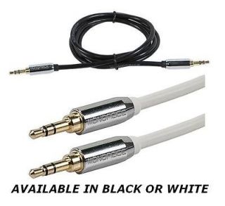 Feet ) 3.5mm Male to Male Car Stereo Audio AUX Auxiliary Cable Cord