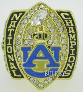 2010 Auburn Tigers National Championship Champion S01 Ring Size 11.5