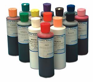 Kroma Kolors Airbrush Colors 4 oz. Set   11 Colors