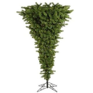 Vickerman 9 Upside Down Artificial Christmas Tree in Green A107481