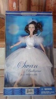 SWAN Ballerina Barbie Ballerina Swan Lake Ballet 53867 NRFB 2001