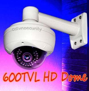 CCTV 600TVL 3 Axis IR Dome Camera 1/3 SONY CCD 2.8 11mm