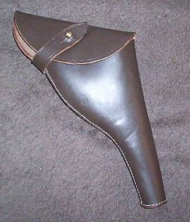 WW1 WEBLEY OFFICERS HOLSTER   REVOLVER LEATHER 1903 PATTERN CLOSED TOP