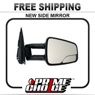 New Manual Towing Passengers Side Mirror for GMC Sierra Yukon Chevy