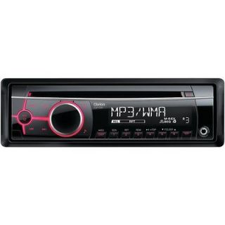 Clarion CZ102 In Dash Car Stereo Receiver with Remote Auxiliary Input