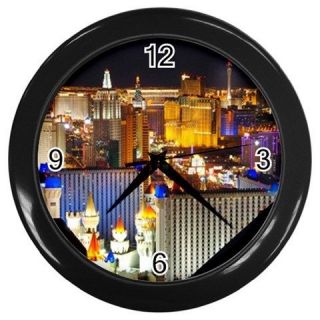 Las Vegas Nevada Lights Luxor Bright Custom Wall Clock Free S&H