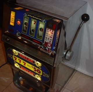 Bally Slot Machine One Armed Bandit Slots Video Games Game Vintage