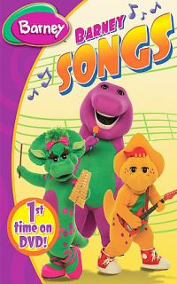 BARNEY   BARNEY SONGS DVD NEW SEALED 2006 LIVE ACTION