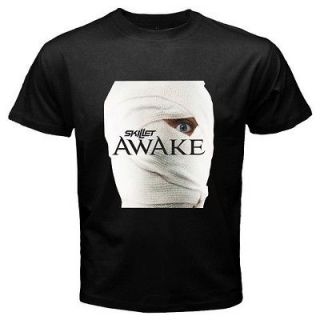 New SKILLET *Awake Rock Band Music Mens Black T Shirt Size S to 3XL