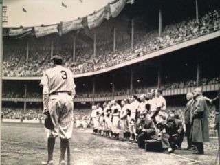 MINT FAREWELL TO THE BABE BABE RUTH LAST STAND IN YANKEE STADIUM