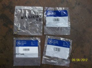LOT OF NEW MISC GE STOVE PARTS WB02T10461, WB24T10060, WB24T10127