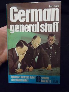 1973 Ballantine Books *German General Staff* IHOTVC Series Weapons