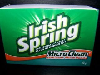 IRISH SPRING SOAP 12 BARS various SCENTS
