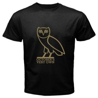 New DRAKE *Octobers Very Own Take Care OVO OVOXO Owl Black T Shirt