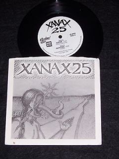 45 RPM XANAX 25 MINT VINYL PICTURE SLEEVE PROMO WARREN HAYNES
