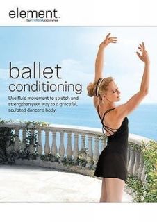 ELEMENT BALLET CONDITIONING WORKOUT DVD NEW SEALED BARRE EXERCISE