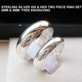 his and hers wedding bands in Engagement/Wedding Ring Sets