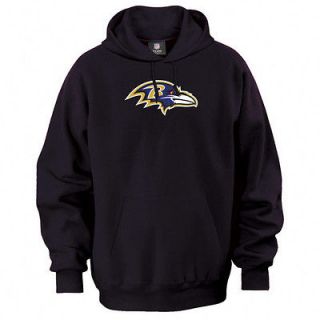 NFL Baltimore Ravens Signature LOGO Black Pullover Hoodie Sweatshirt
