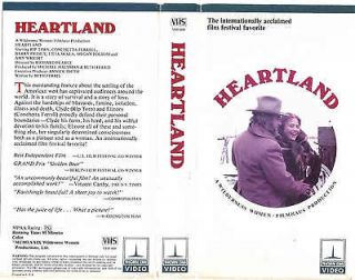 HEARTLAND VHS NTSC RIP TORN,BARRY PRIMUS,AMY WRIGHT VERY RARE 70S NOT