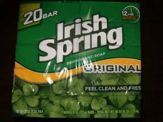 IRISH SPRING BAR SOAP   (Choose Your Scent)   18 BARS