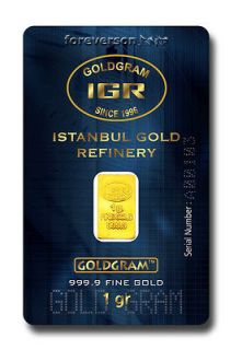 9999 24K GOLD Premium Bullion Bar Ingot with Authenticity Hologram
