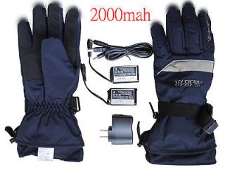 Heated Gloves Rechargeable battery Controller Wamen Men 2000mah New