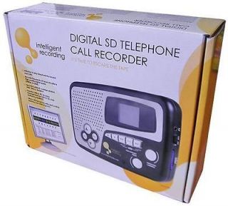 Phone Call Recorder SD Card/USB Recording Device Cordless PBX etc