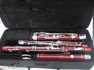 FOX PRO MODEL II LONG BORE BASSOON, CLOSE TO MINT CONDITION.