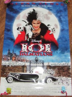Original Disney 101 Dalmatians Movie Poster